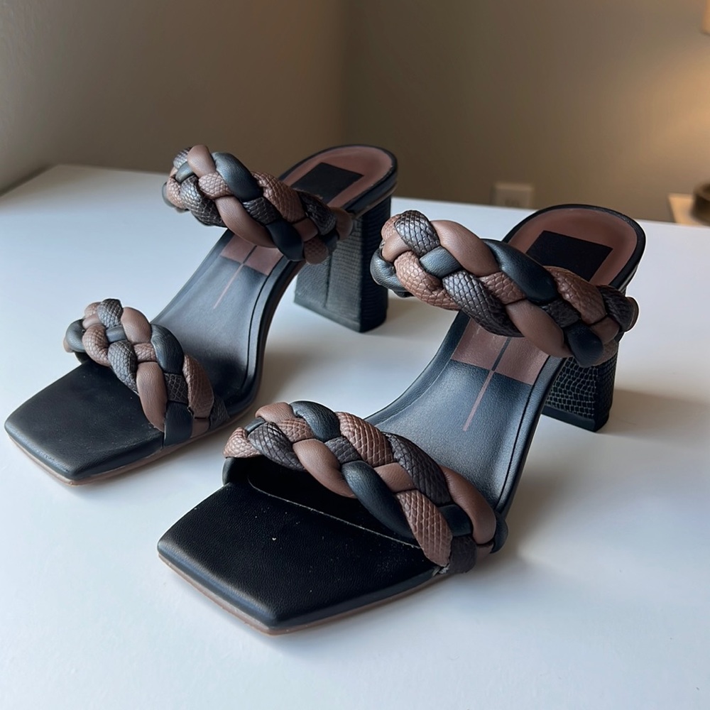 Dolce vita braided heels